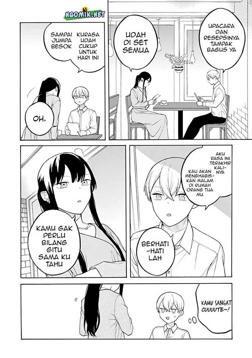 Naka no Warui Iinazuke no Hanashi Chapter 37 END Gambar 19